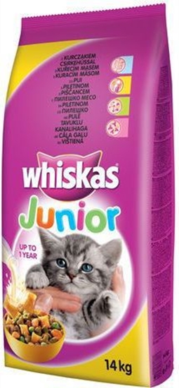 Picture of Whiskas WHISKAS 14kg SUCHY JUNIOR KURCZAK