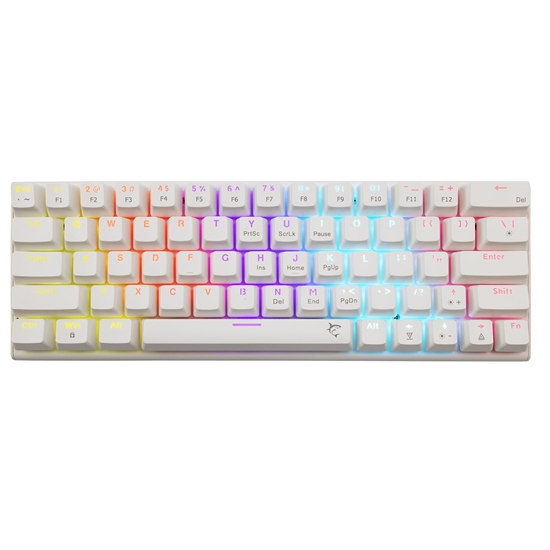 Picture of White Shark GK-002211V2  Wakizashi 2 White US Red Switches