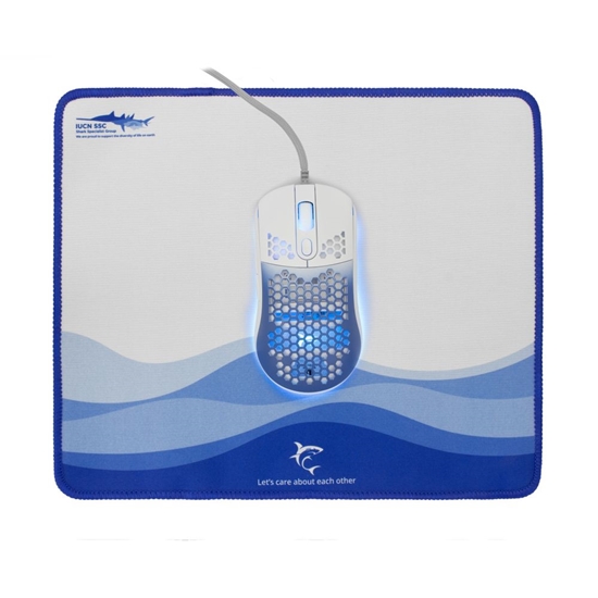 Picture of White Shark GMP-2201 Megalodon Mouse + Mousepad Bundle