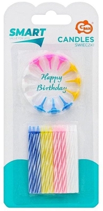 Изображение wieczki urodzinowe 6cm 24szt