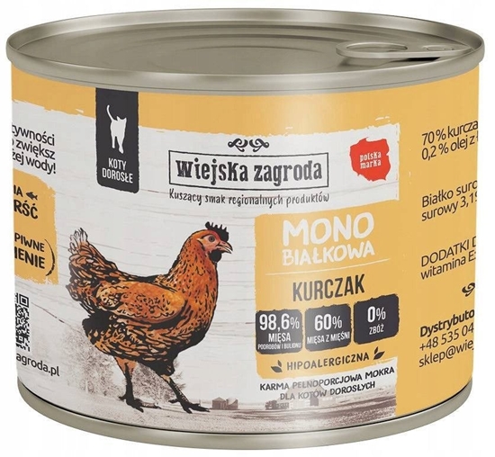 Изображение Wiejska Zagroda Monobiakowa z kurczakiem 200g