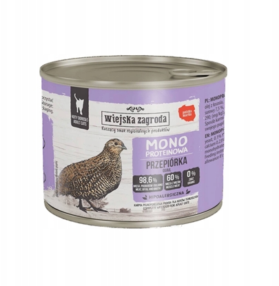 Изображение Wiejska Zagroda Monobiakowa z przepiórk 200g