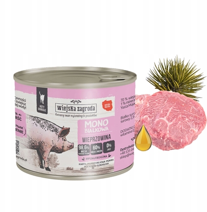 Изображение Wiejska Zagroda Monobiakowa z wieprzowin 200g