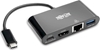 Picture of Wieloportowy adapter USB-C 4K HDMI, port USB-A, GbE, ładowanie PD 60 W, HDCP U444-06N-H4GUBC  Czarny 
