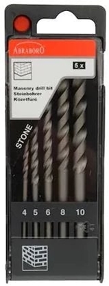Attēls no Wierto Abraboro Zestaw wierte do betonu 4-10 mm ABRABORO