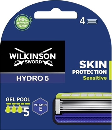 Attēls no Wilkinson  Hydro 5 Skin Protection Sensitive zapasowe ostrza do maszynki do golenia dla mczyzn 4szt