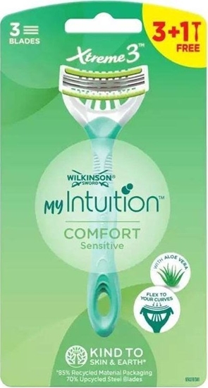 Picture of Wilkinson  My Intuition Xtreme3 Comfort Sensitive jednorazowe maszynki do golenia dla kobiet 4szt