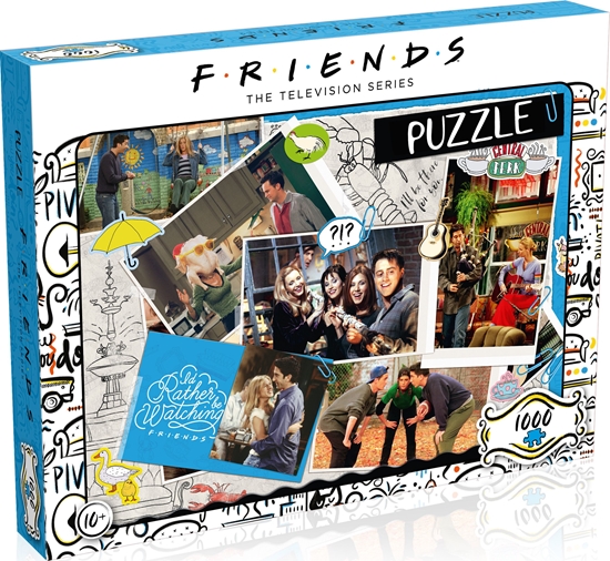 Picture of Winning Moves Puzzle 1000 el. Przyjaciele Scrapbook