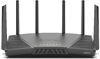 Picture of Wireless Router|SYNOLOGY|Wireless Router|2533 Mbps|IEEE 802.11a/b/g|IEEE 802.11n|IEEE 802.11ac|IEEE 802.11ax|USB 3.2|3x100/1000M|1x2.5GbE|LAN \ WAN ports 1|Number of antennas 6|RT6600AX