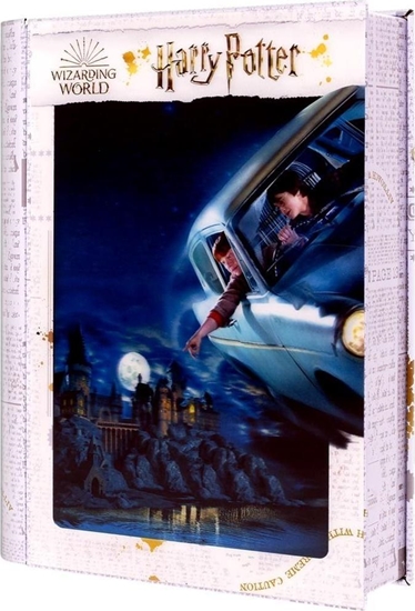 Picture of Wizarding World Harry Potter: Magiczne puzzle - Ksiga - Ford Anglia nad Hogwartem (300 elementów)