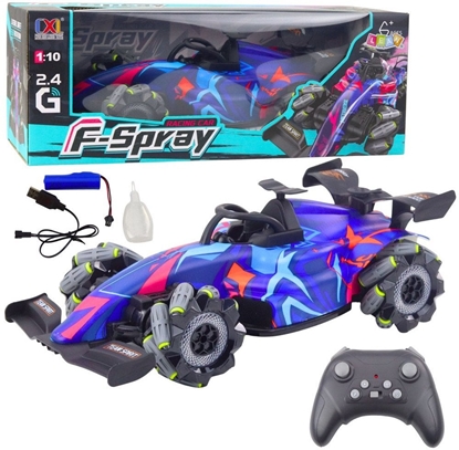 Attēls no Wycigówka Zdalnie Sterowana RC 1:10 wiata Dwiki Para Wodna Niebieska LEAN Toys