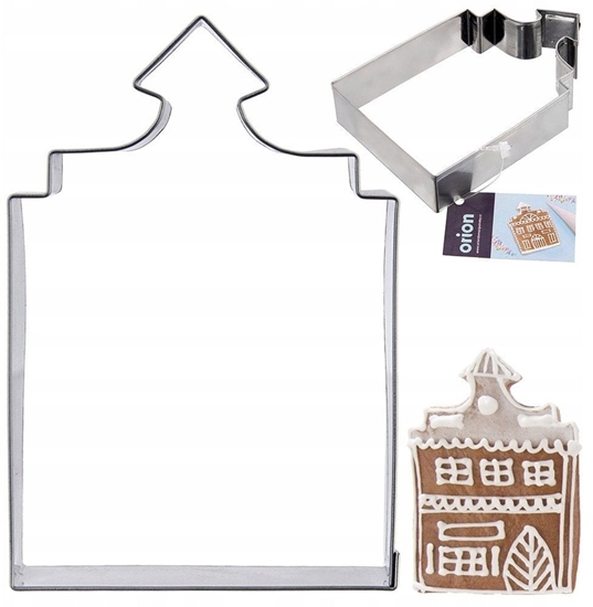 Picture of Wykrawacz do ciastek stalowy domek 10 cm