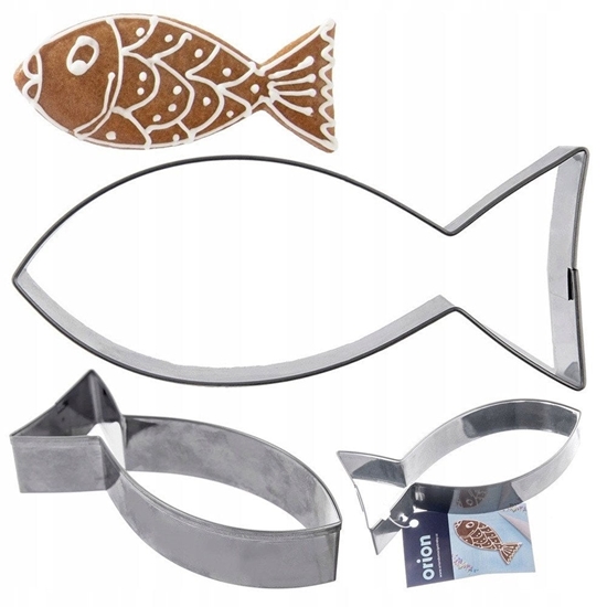 Picture of Wykrawacz do ciastek stalowy ryba 9 cm