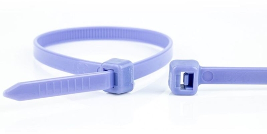 Picture of WKK 110226771 opaska kablowa Zwalniana opaska kablowa Plastik, Poliamidowy Fioletowy 100 szt.