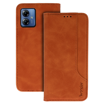Изображение Wonder Prime Case for Motorola Moto G14 brown