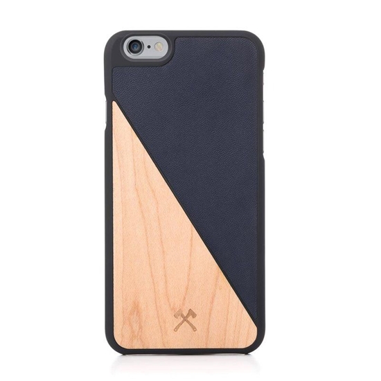 Picture of Woodcessories EcoSplit iPhone 6(s) Maple/blue eco231