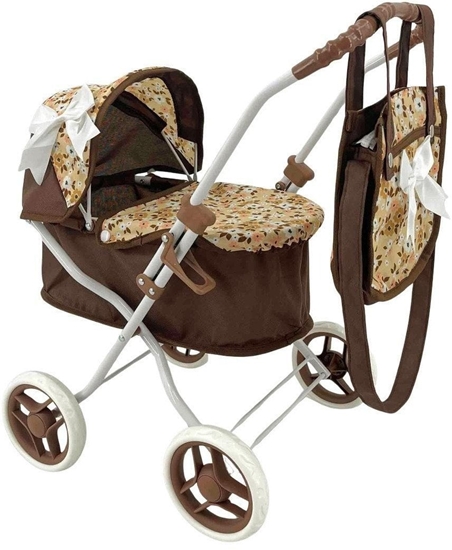 Picture of Wózek dla lalek gboki z torb