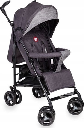 Attēls no Wózek Lionelo spacerowy Irma black/dark grey