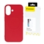 Picture of Wozinsky Liquid Silicone Case MagSafe for Samsung Galaxy S25 Ultra - Red