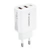 Picture of Wozinsky Wozinsky CWCUCW 30W USB-C / 2 x USB-A wall charger - white