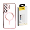 Изображение Wozinsky Wozinsky Electroplated Case with Magsafe for Samsung Galaxy S25 Ultra - Pink