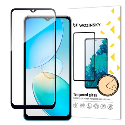 Изображение Wozinsky Wozinsky Full Glue Infinix Hot 12i Full Screen Tempered Glass with Frame black (case friendly)