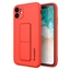 Изображение Wozinsky Wozinsky Kickstand Case Silicone Stand Cover for Samsung Galaxy A22 5G Red