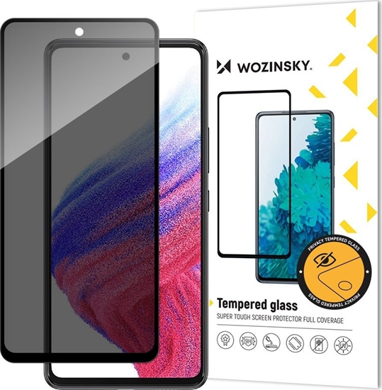 Изображение Wozinsky Wozinsky Privacy Glass szko hartowane Samsung Galaxy A53 5G z filtrem Anti Spy prywatyzujce