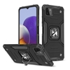 Изображение Wozinsky Wozinsky Ring Armor Case Kickstand Tough Rugged Cover for Samsung Galaxy A22 4G silver