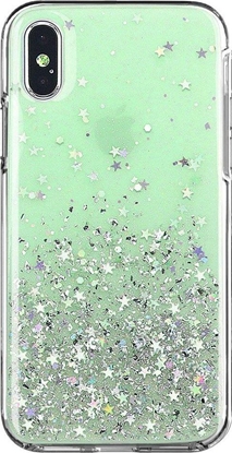 Attēls no Wozinsky Wozinsky Star Glitter byszczce etui pokrowiec z brokatem iPhone 12 Pro Max zielony