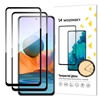 Picture of Wozinsky Wozinsky Super Tough Full Glue Tempered Glass Full Screen With Frame Case Friendly Samsung Galaxy A13 / A23 / A23 5G / M13 Black