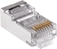 Picture of Wtyk telefon. RJ45 8P 8C(drut)przelotowy CAT.5E ekranowany