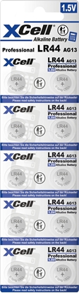 Attēls no XCell Batterie Knopfzelle LR44 145mAh Alkaline 10St.