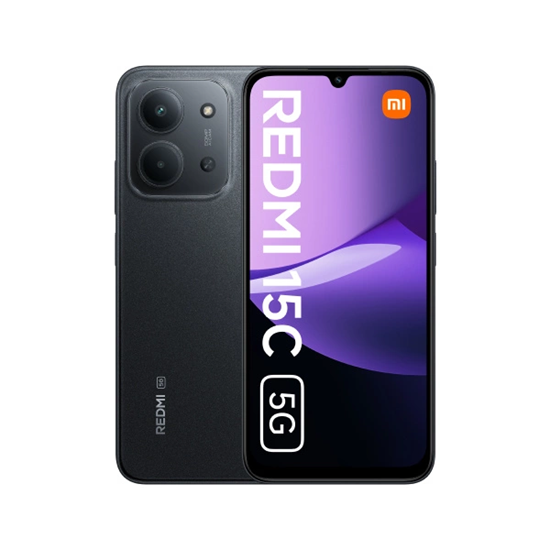 Изображение XIAOMI REDMI 15C 4+256GB DS 5G MIDNIGHT BLACK NFC OEM