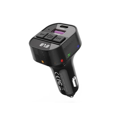 Attēls no XO BCC17 FM Transmitter Bluetooth MP3 Car charger 30W