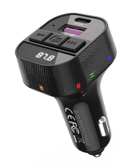 Picture of XO BCC17 FM Transmitter Bluetooth MP3 Car charger 30W