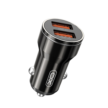 Picture of XO car charger CC48 2x USB 2,4A black