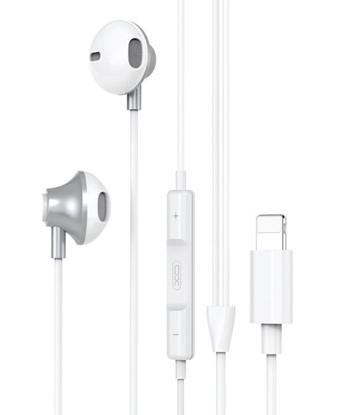 Attēls no XO Universal wired earphones EP71 Lightning White