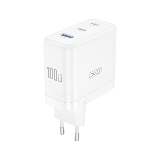Picture of XO wall charger CE35 PD 100W 2x USB-C 1x USB white