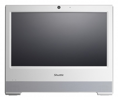 Picture of Komputer Shuttle XPC AIO Barebone X50V9 39,62cm 15,6cali Intel Celeron 7305 2xSODIMM 64GB 1xSATA 1xHDMI White
