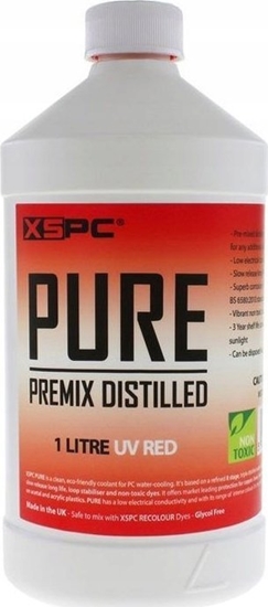 Picture of XSPC XSPC Pure Coolant, 1 Liter - rot, UV