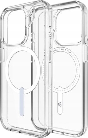 Изображение Zagg International ZAGG Crystal Palace Snap - obudowa ochronna do iPhone 15 Pro kompatybilna z MagSafe (clear)