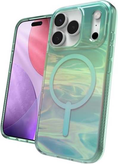 Изображение ZAGG Milan Snap - etui do iPhone 17 Pro kompatybilne z MagSafe (iridescent oil slick)