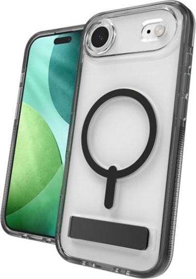 Изображение ZAGG Santa Cruz Snap KS - etui z podstawk do iPhone 17 Air kompatybilne z MagSafe (jet black)