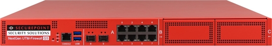 Picture of Zapora sieciowa Securepoint Securepoint RC400R G5 (Rev. 1) firewall (hardware) 1U 25000 Mbit/s