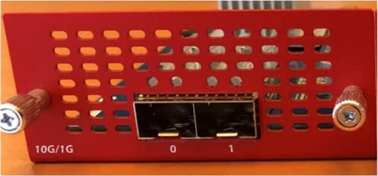 Picture of Zapora sieciowa WatchGuard WatchGuard Firebox M 3rd Gen 2 x 10Gb SFP+ Fiber Module