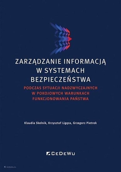 Изображение Zarzdzanie informacj w systemach bezpieczestwa