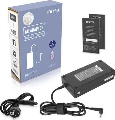 Picture of Zasilacz do laptopa Mitsu adowarka do Acer 19.5v 9.23a 180W 5.5x1.7mm