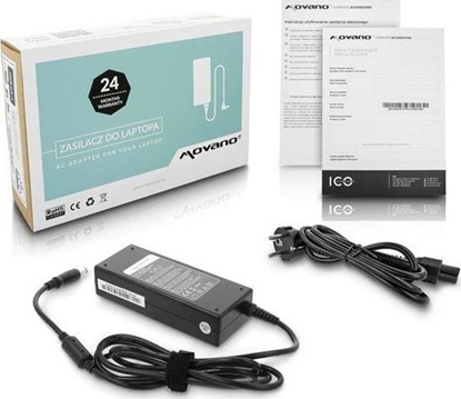 Picture of Zasilacz do laptopa Movano 90 W, 5 mm, 4.6 A, 19.5 V (ZZ/DEL195462)