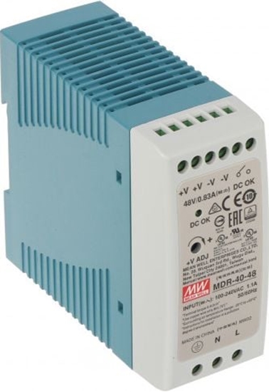Picture of ZASILACZ IMPULSOWY MDR-40-48 MEAN WELL